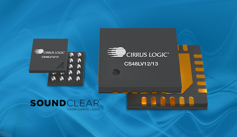 Ultra-low power Cirrus Logic voice processors offer integrated SoundClear technology